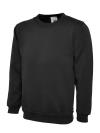 UC203 Sweatshirt Black colour image